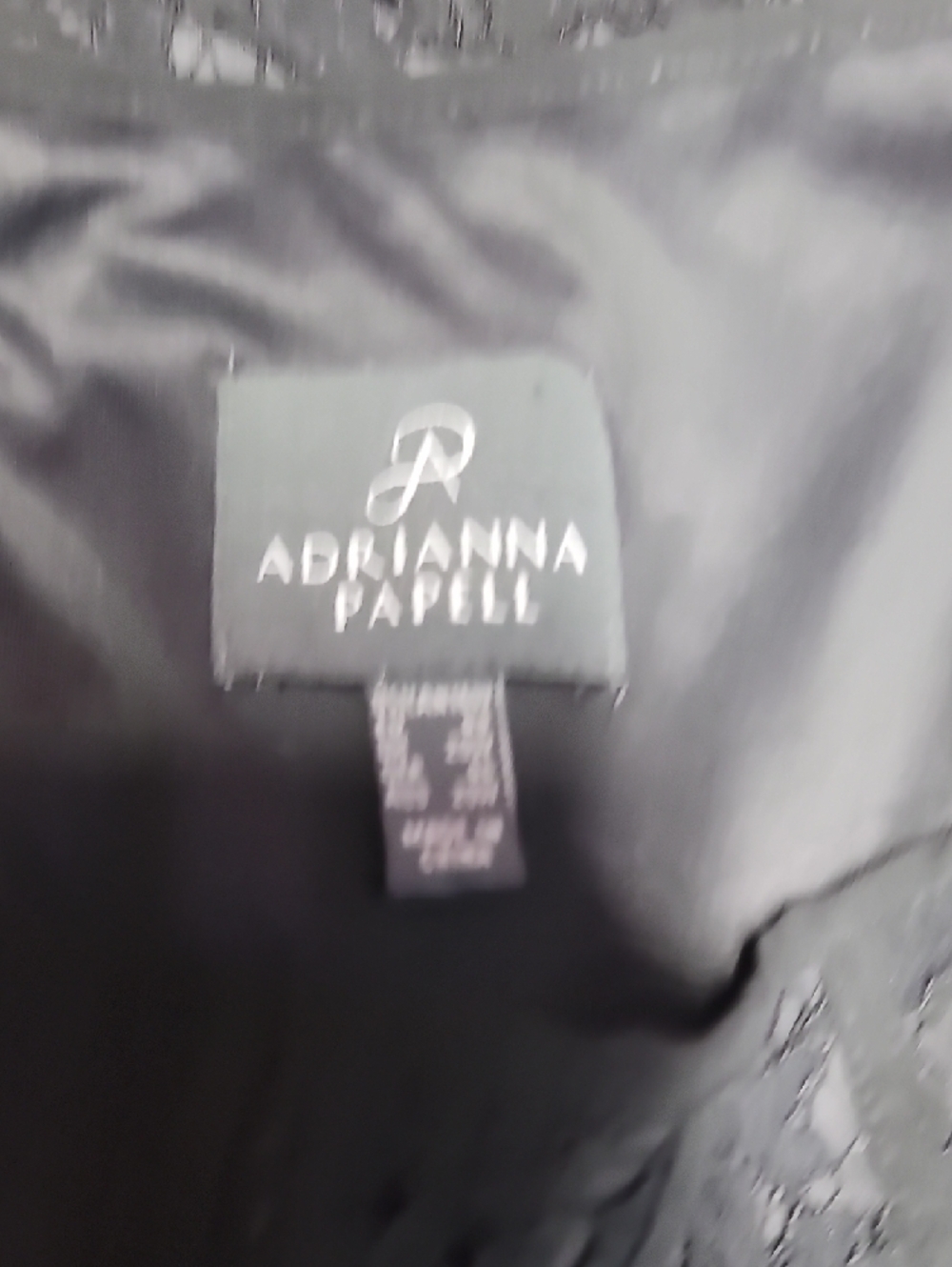 Adrianna Papell Black Lace Midi Dress - Picture 3 of 3